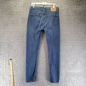 Levis Jeans Mens 38x34 Blue 512 Slim Taper Stretch Denim